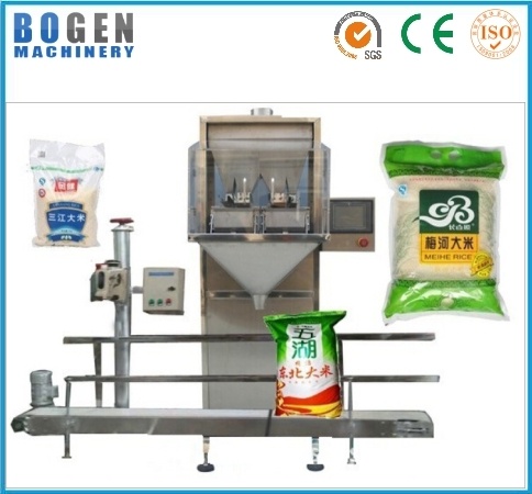 Grains packing and sealing machine